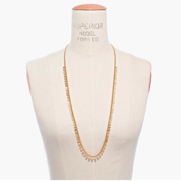 Madewell Mini Geochain Long Necklace - Picture 1 of 5